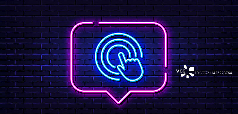 触摸屏手势线性图标图片素材