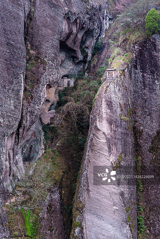福建南平武夷山天游景区风光图片素材