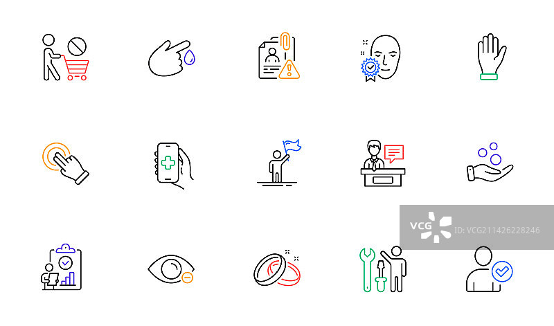 停止购物捐款和触摸屏图片素材