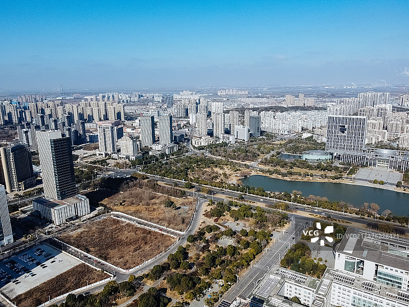 镇江 体育会展中心 九华山路 白龙湖公园 工人大厦 南山景园 南徐大道 国投商务广场图片素材