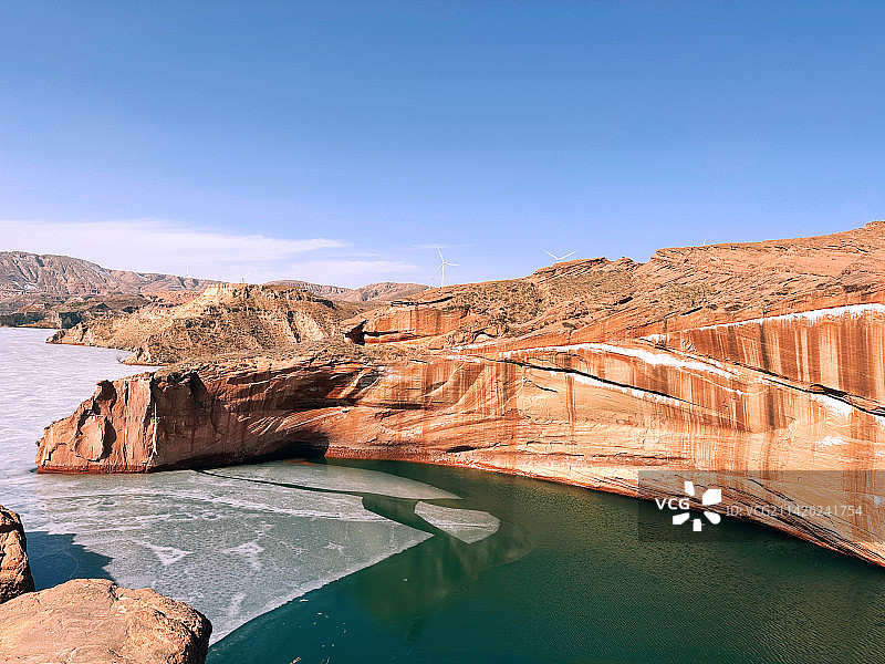 波浪谷丹霞地貌图片素材