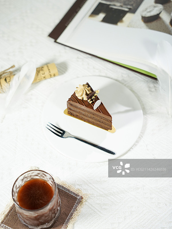 巧克力蛋糕图片素材