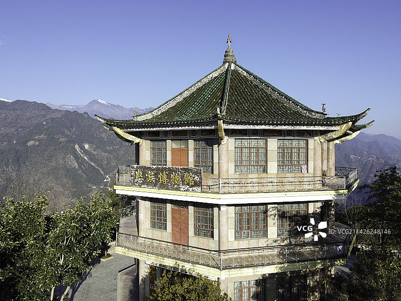 碧江废城知子罗怒族博物馆 图书馆图片素材