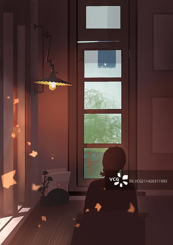 安静，读书，静谧，一个人，小美好，独处时光图片素材