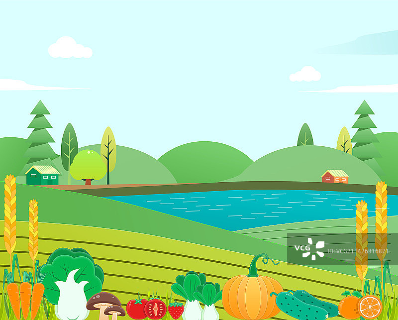 乡村振兴助农兴商农业农村电商智慧农村背景图图片素材