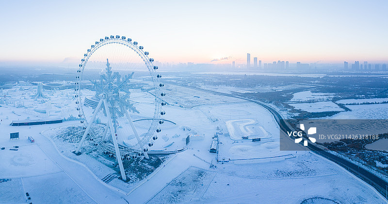 哈尔滨冰雪大世界图片素材