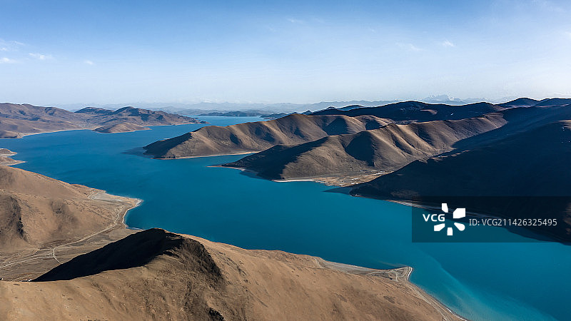 羊卓雍错图片素材