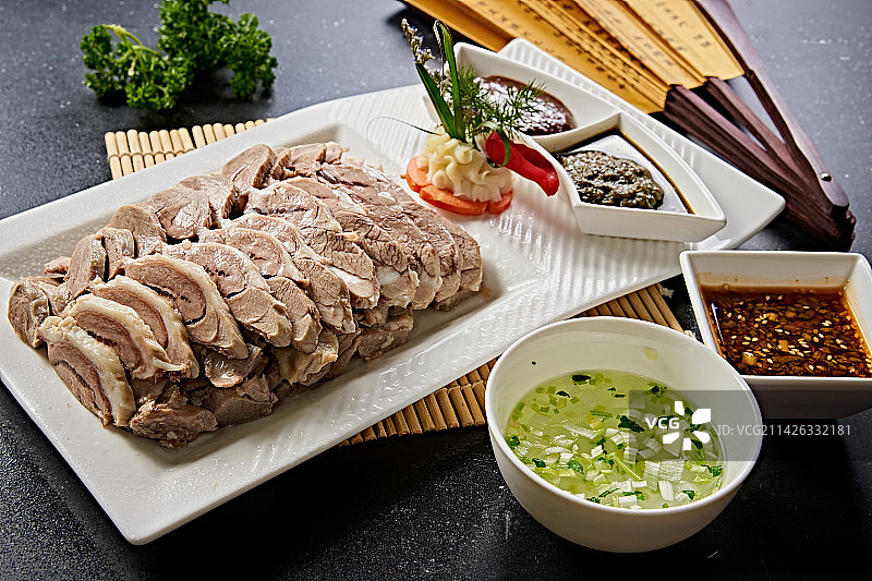 蒙餐手把肉图片素材