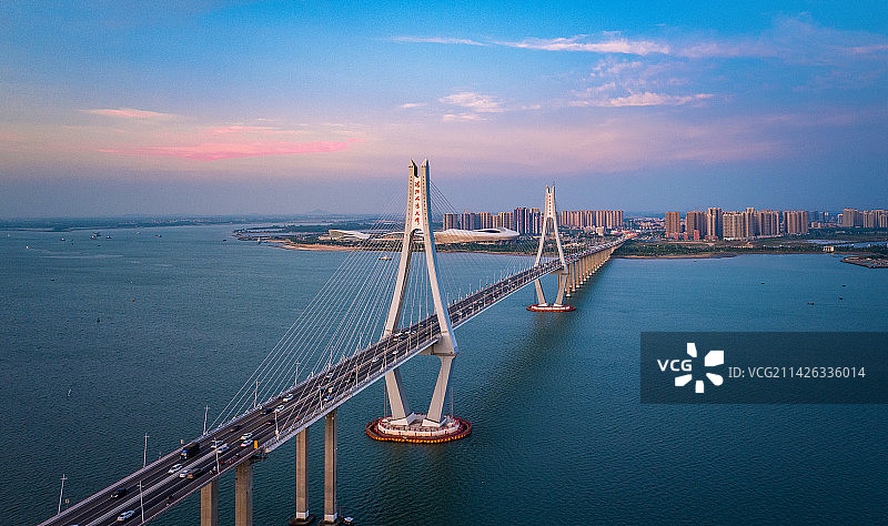 湛江海湾大桥图片素材