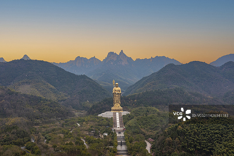 九华山 佛教圣地 九华山寺庙 中国佛教四大名山 九华山天台 九华山风光 九华山旅游 地藏王菩萨图片素材