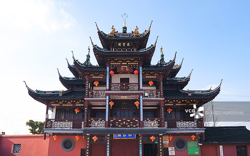 文昌宫藏宝阁图片素材