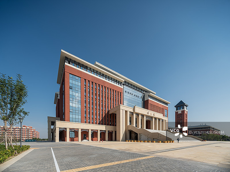 青岛农业大学图书馆图片素材