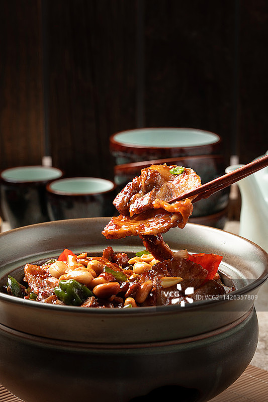 小炒肉图片素材