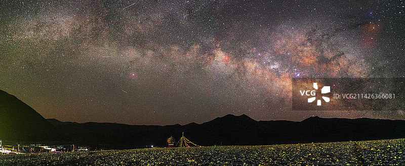 银河拱桥图片素材