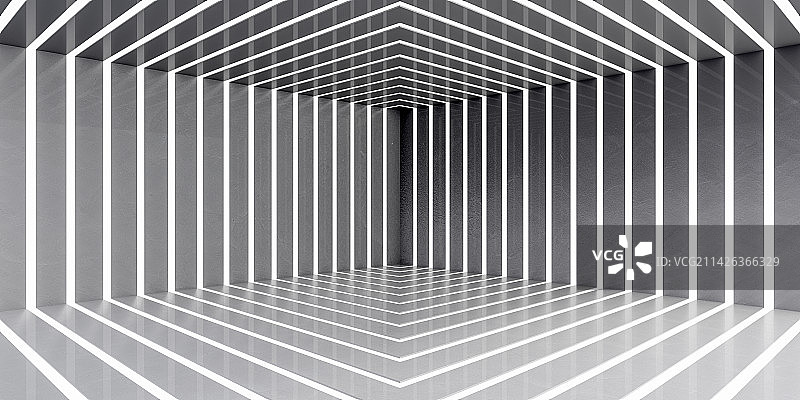 三维渲染极简展台透视背景图片素材