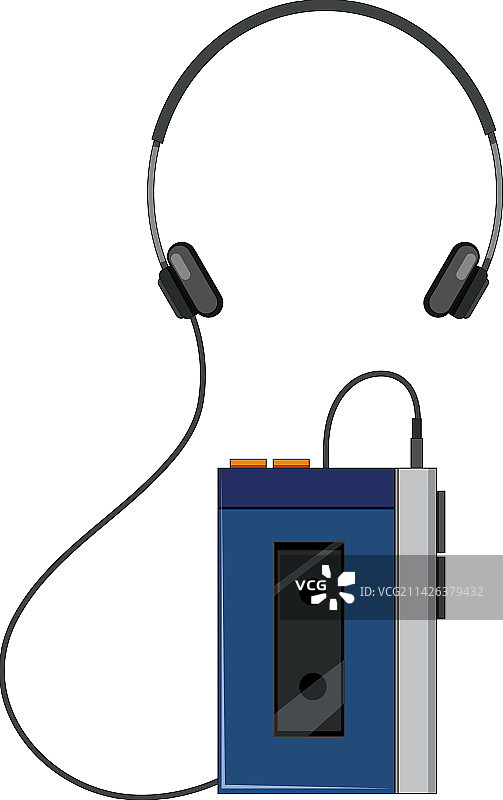 个人立体声卡带播放器图片素材