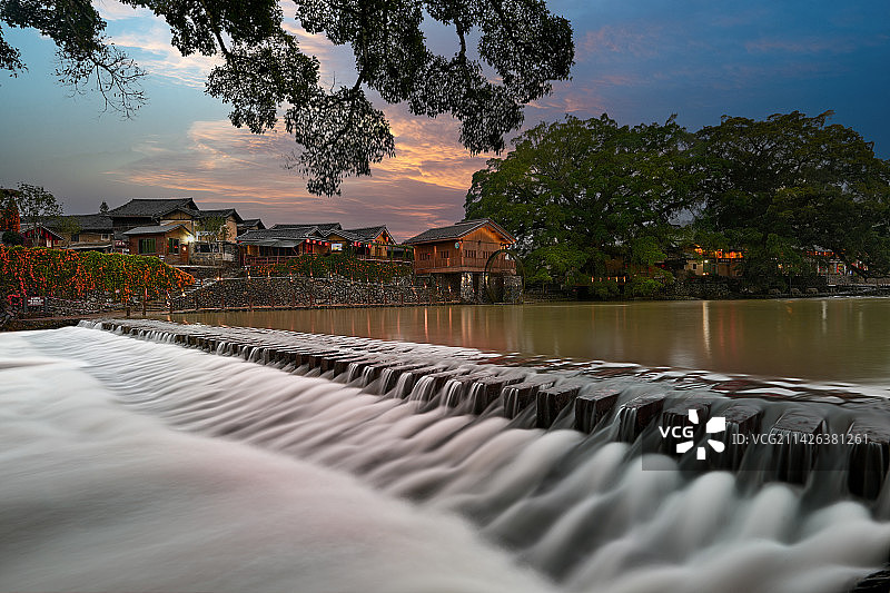 福建南靖土楼景区云水谣图片素材