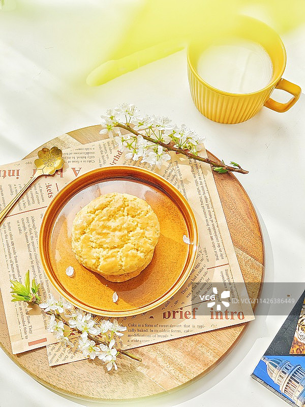 有滋味的桃酥图片素材