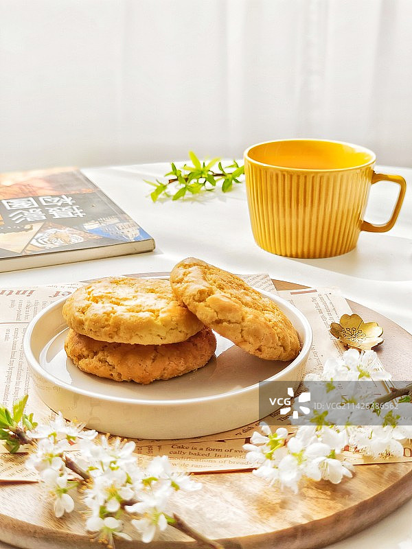 有滋有味的桃酥图片素材