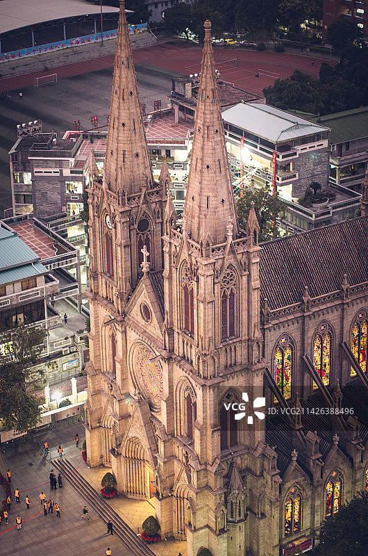 广州石室圣心大教堂图片素材