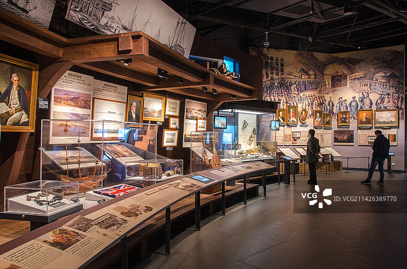 虎门销烟海战博物馆图片素材