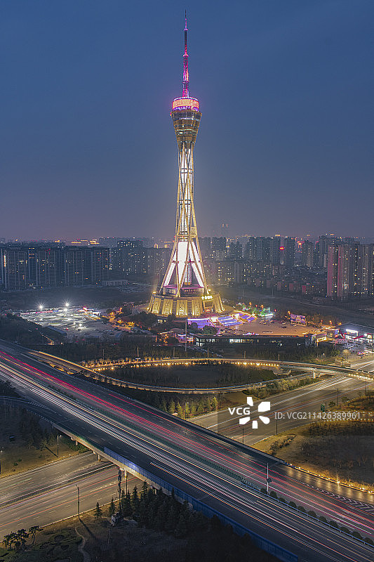 中原福塔图片素材