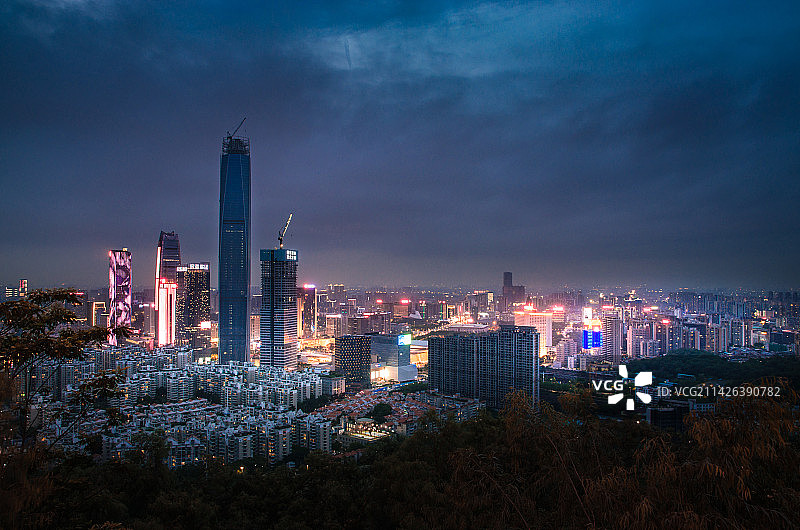 东莞旗峰山图片素材