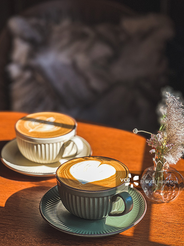 午后的咖啡图片素材