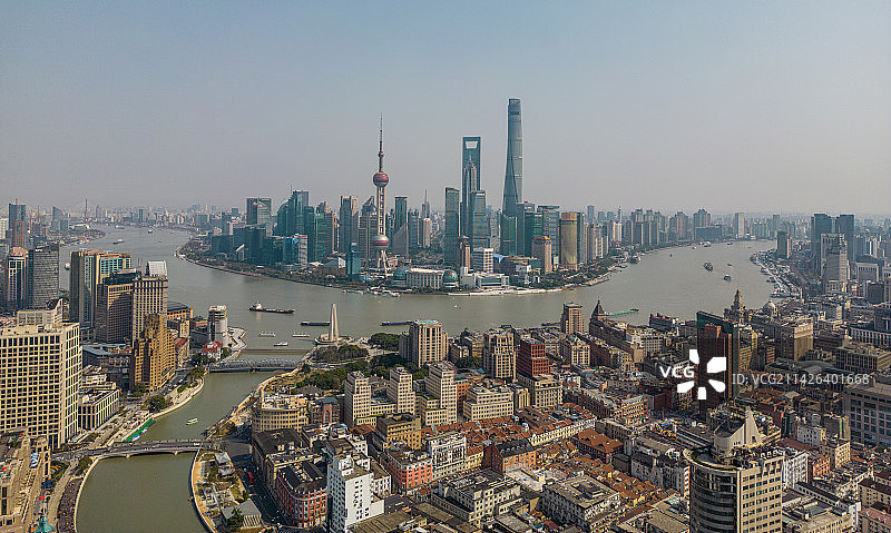 上海乍浦路桥图片素材