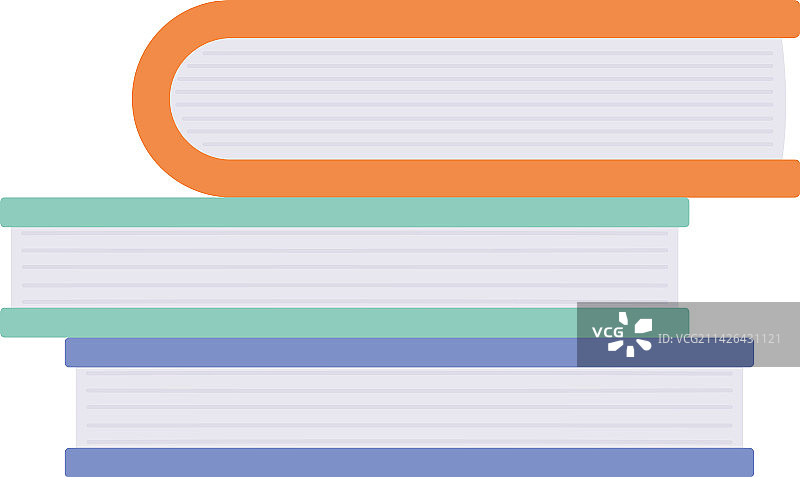 三本教科书图书馆图片素材