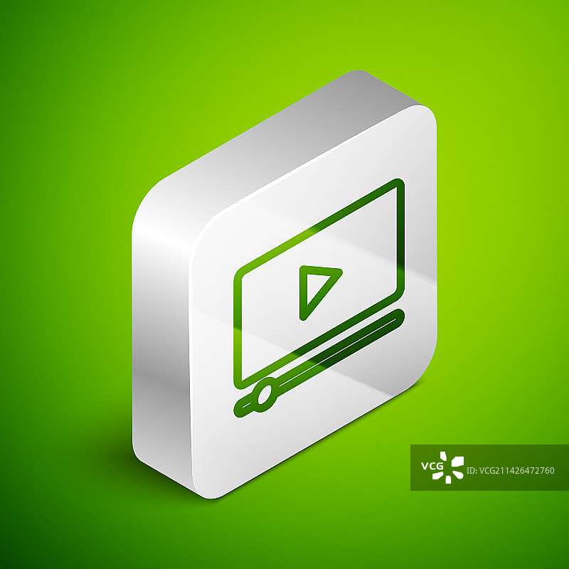 2.5D线条网络游戏视频图标图片素材