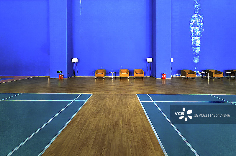 建筑，场馆，体育中心羽毛球馆图片素材