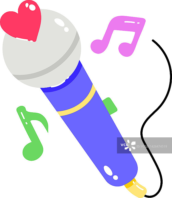 情人节歌唱图片素材