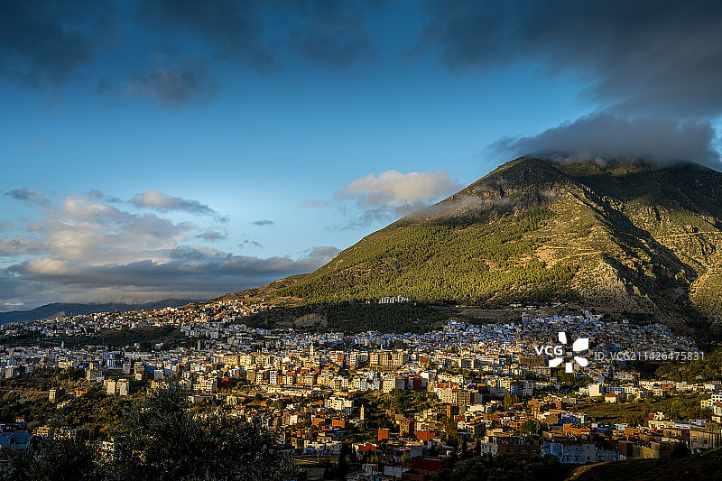 舍夫沙万全景图片素材