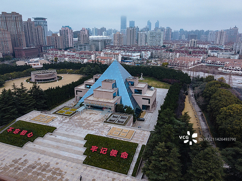 上海 龙华寺 龙华烈士陵园 龙华路 朵云轩艺术中心 龙华塔  华富大厦图片素材