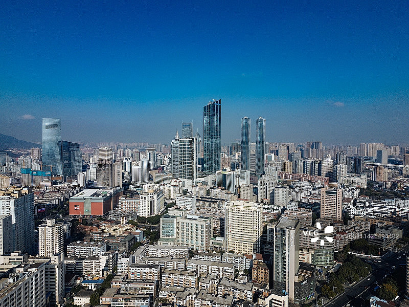 无锡 三阳广场 南禅寺 财富大厦 大东方百货 云蝠大厦 南长街 解放路 苏宁图片素材