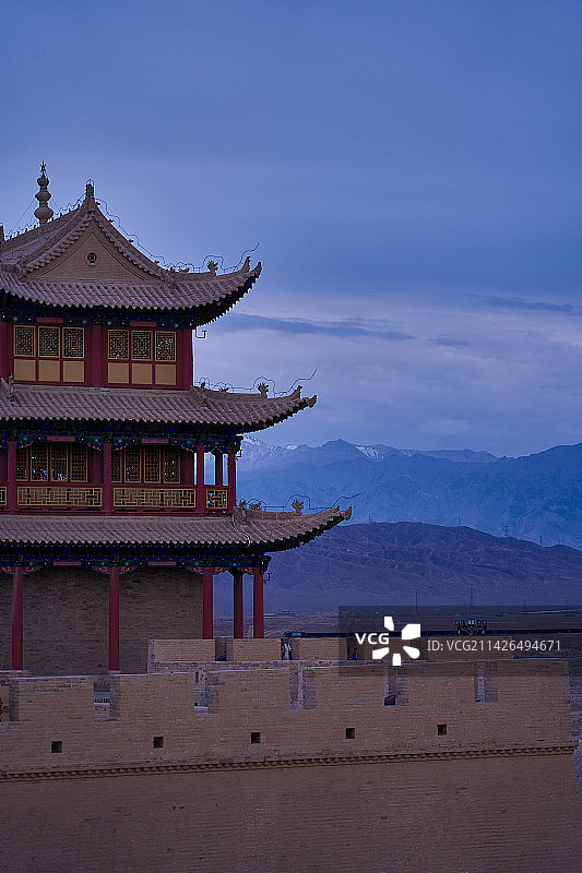 雄伟的天下第一关图片素材