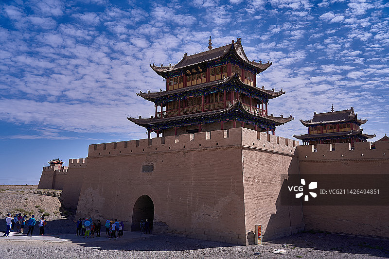 甘肃嘉峪关关城景区图片素材