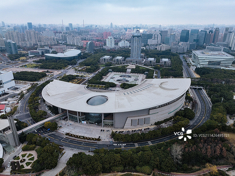 上海 上海科技馆 东方艺术中心 世纪广场 世纪公园 上海博物馆 杨高南路 东方希望大厦图片素材