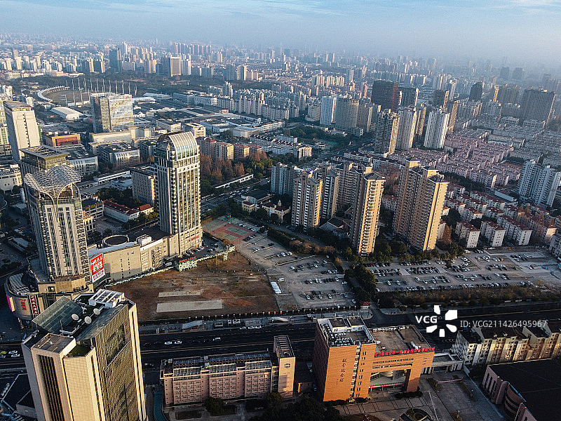 上海 五角场 中环路 合生汇 创智汇 金博大厦 万达广场 复旦大学 江湾体育场图片素材