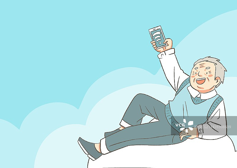 5g云养老图片素材