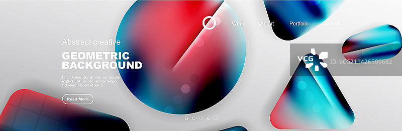 几何形状组合抽象图片素材