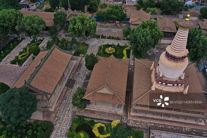 甘肃张掖大佛寺图片素材