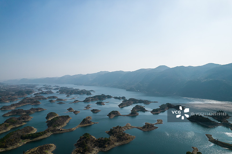 黄石市仙岛湖风光图片素材