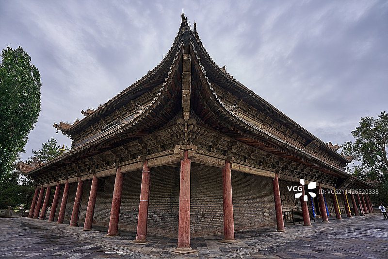 木塔寺大殿图片素材