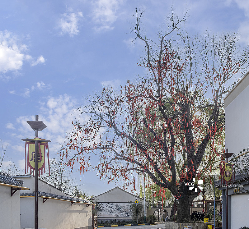 西安唐旗寨村图片素材