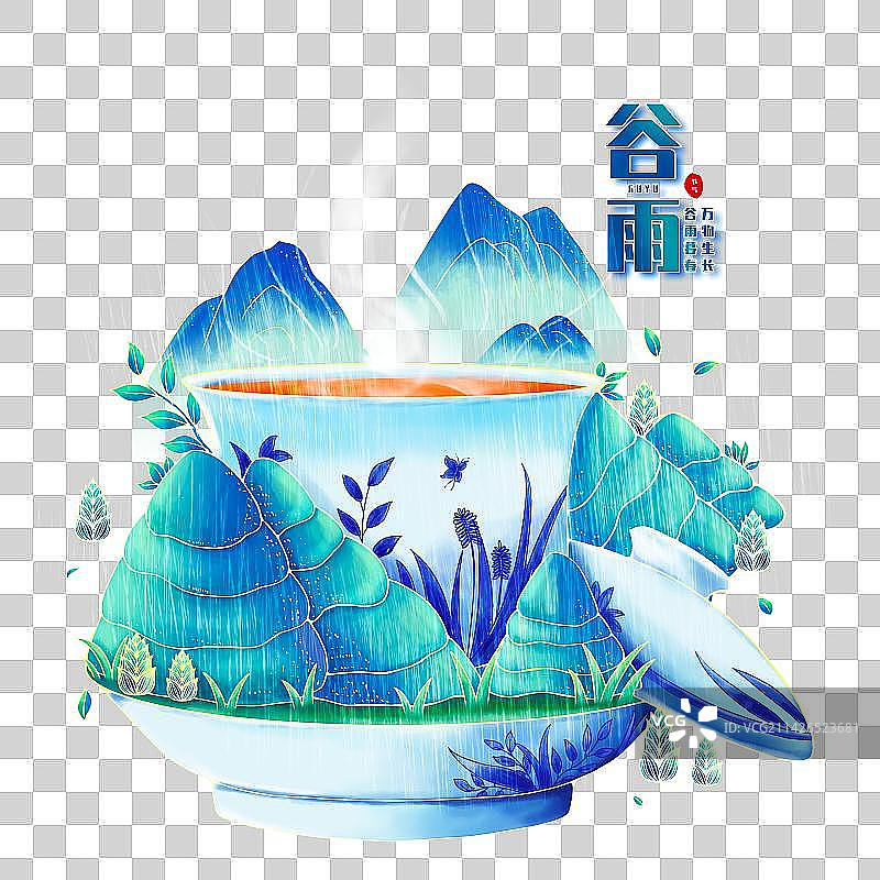 二十四节气之谷雨图片素材