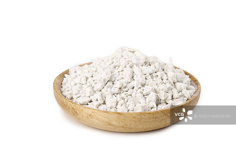 白底上的一盘红薯淀粉图片素材