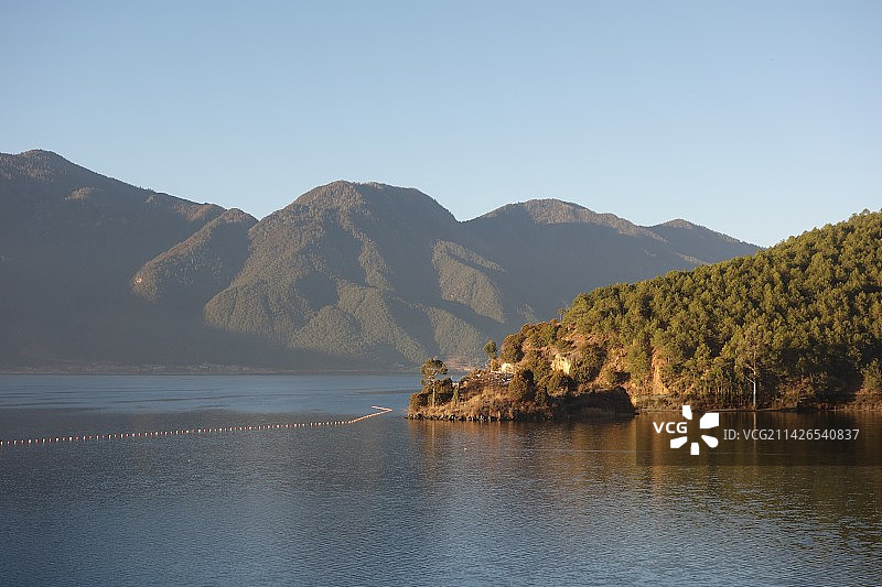 中国云南泸沽湖之旅图片素材