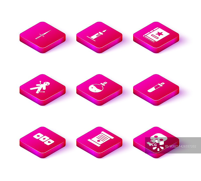 扑克牌与法令纸莎草纸图片素材